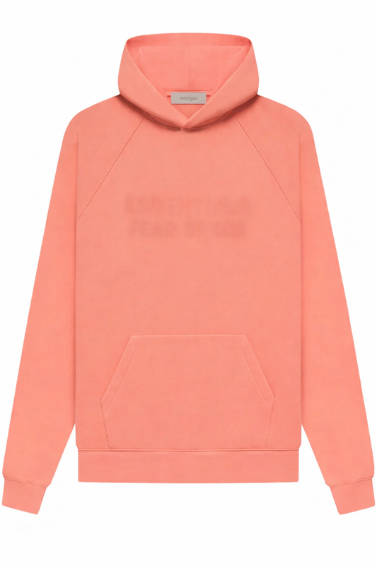 Esental Hoodie(coral)